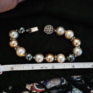 Vintage CINER Pearl Bracelet